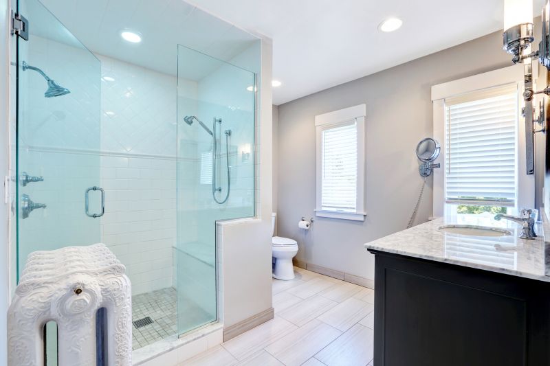 Renovated Bathroom Shower